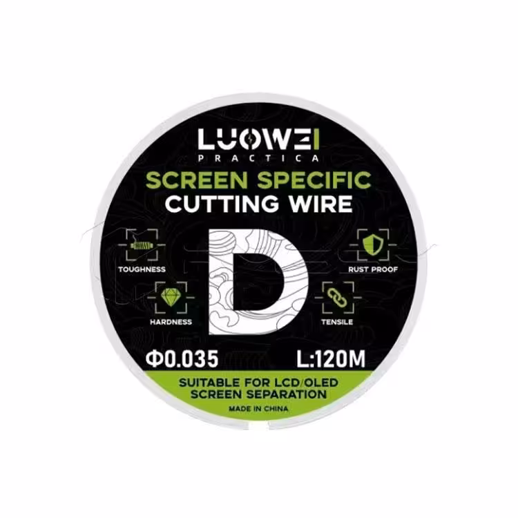 سیم تعویض گلس 120M LUOWEI D0.035 (قطر 0.03 میلی متری)