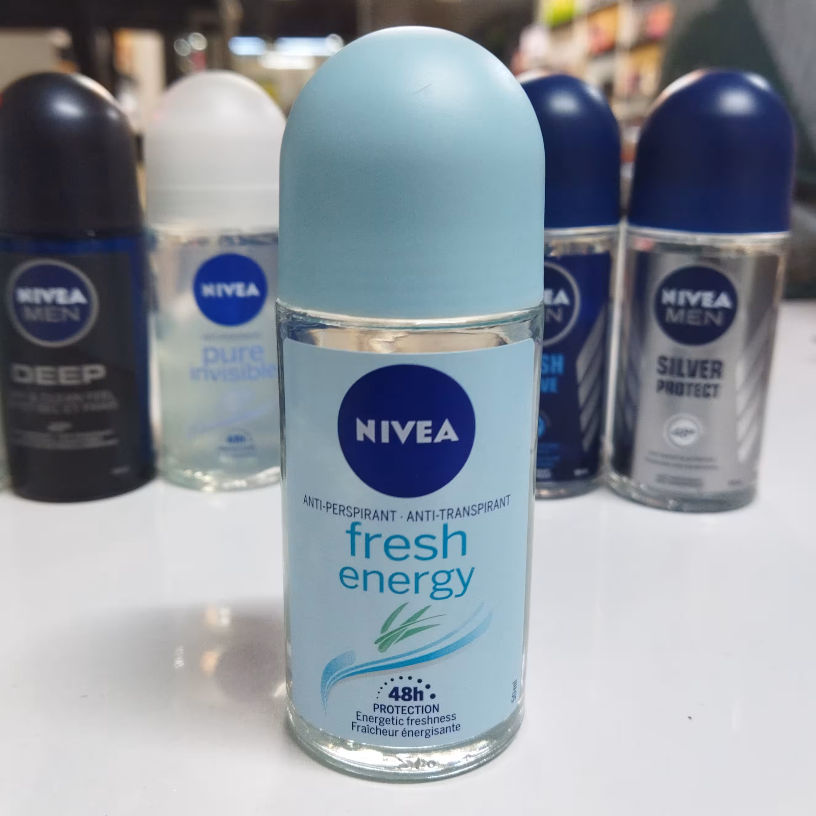 مام رول ضد تعریق زنانه نیوا فرش انرژی NIVEA FRESH ENERGY