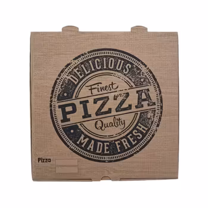 جعبه پیتزا ایفلوت طرح عمومی سایز 32 بسته 100 عددی