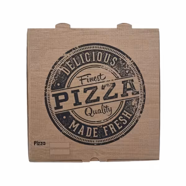 جعبه پیتزا ایفلوت طرح عمومی سایز 32 بسته 100 عددی