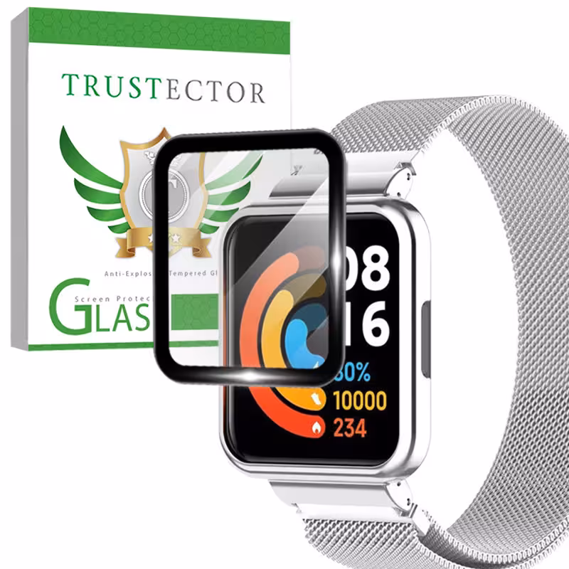 محافظ صفحه نمایش تراستکتور مدل TWPM مناسب برای ساعت هوشمند شیائومی Redmi Watch 2 Lite