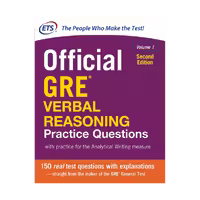 کتاب Official GRE verbal reasoning