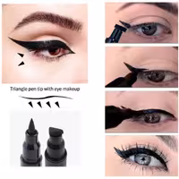 خط چشم استامپی دوطرفه مدل مثلثی دنباله دار ترند اینستاگرام