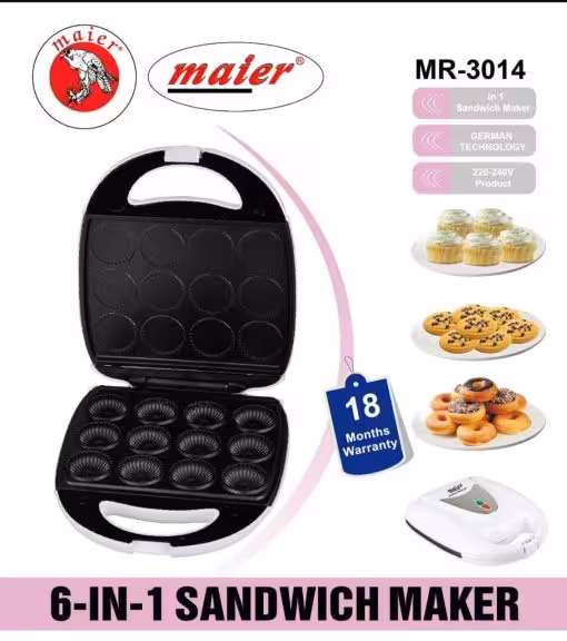 اسنک ساز 6 کاره مایر مدل 3014 / maier MR-3014