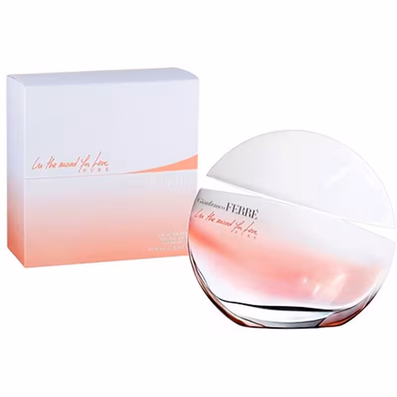 عطر و ادکلن زنانه جیانفرانکو فره این د مود فور لاو پیور ادوتویلت GIANFRANCO FERRE IN THE MOOD FOR LOVE PURE EDT FOR WOMEN