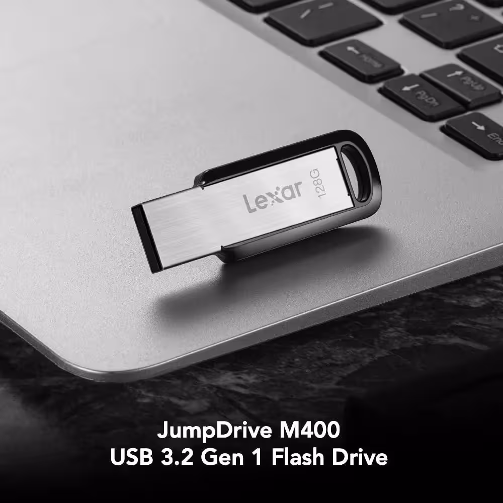 فلش مموری لکسار مدل M400 USB3.0 ظرفیت 128گیگابایت