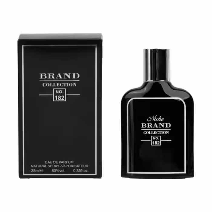 عطر جیبی حجم 25 میل شماره 182 جگوار کلاسیک مشکی برند کالکشن - Brand Collection