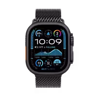 اپل واچ مدل اولترا نسل 2 تیتانیومی مشکی با بند میلانس مشکی 2024