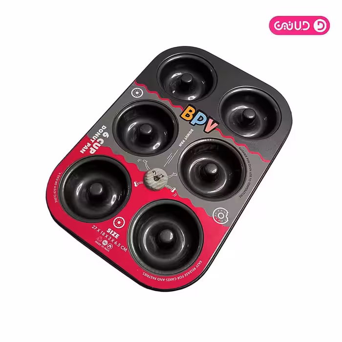 قالب تفلون دونات 6خ 28*18 ایرانی