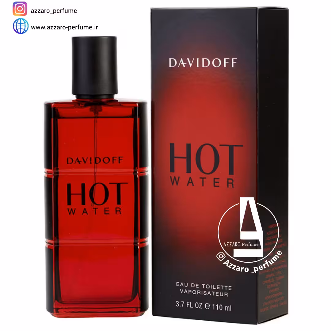ادکلن مردانه دیویدوف هات واتر حجم 110میل