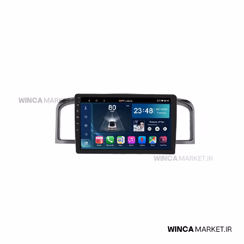 مانیتور اندروید لیفان 620 سری S500 BLU-RAY مدل GM855 برند وینکا WINCA