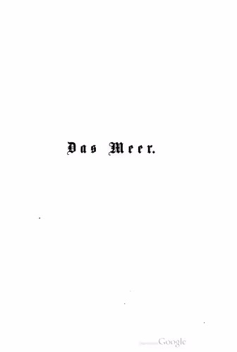 خرید و دانلود نسخه کامل کتاب Das Meer