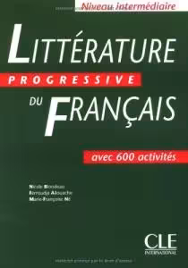 کتاب زبان فرانسه لیتریچر پروگرسیو litterature progressive du francais niveau intermediaire