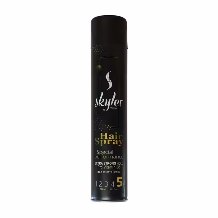 اسپری مو اسکایلر مدل Extra Strong Hold 05 مشکی 500 میلی لیتری