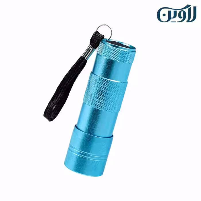 دستگاه یووی ال ای دی چراغ قوه ای 12 وات ناخن آبی