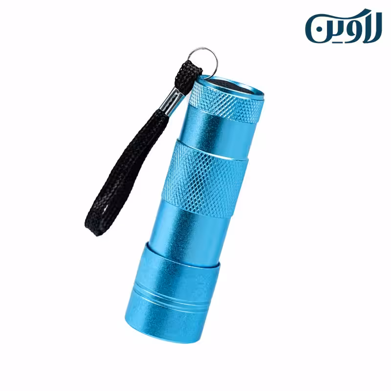 دستگاه یووی ال ای دی چراغ قوه ای 12 وات ناخن آبی