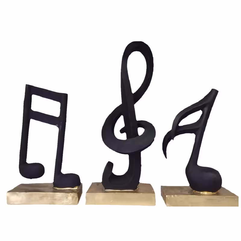 دکوری مدل نت موسیقی مجموعه 3 عددی