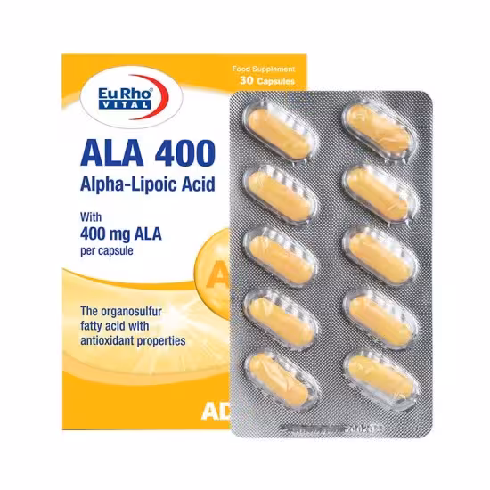 کپسول آ ال آ 400 یوروویتال 30 عدد