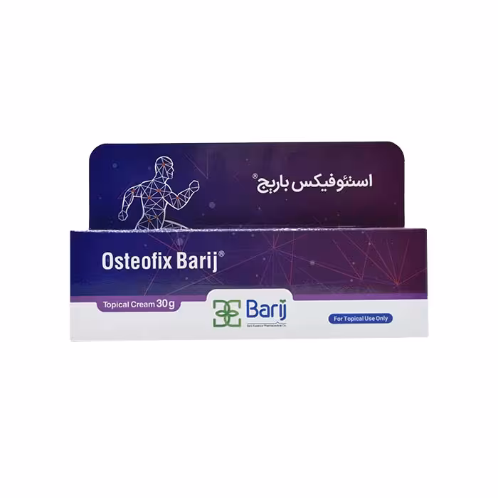 کرم موضعی استئوفیکس باریج اسانس 30 گرمی