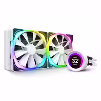 خنک کننده مایع پردازنده ان زی ایکس تی Kraken Z63 AIO 280mm White