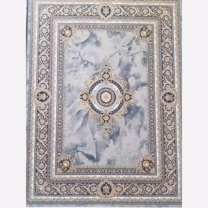 فرش کاشان 12متری باطرح ورساچه ونخ اکریلیک