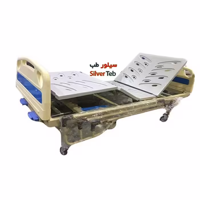 تخت مکانیکی سه شکن مدل ABS با قابلیت تنظیم ارتفاع مدل HB-MECH-005