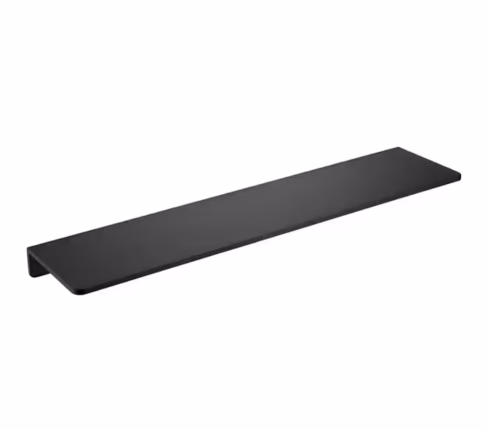 شلف حمام یک طبقه پیچی رنگ مشکی مات سری F فانتونی کد S056