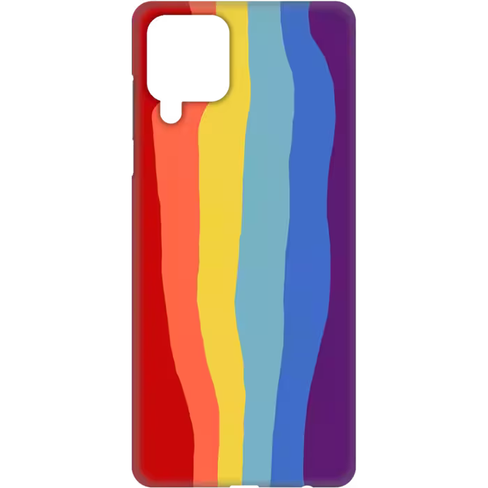 قاب مدل سیلیکون رنگین کمانی مناسب برای موبایل سامسونگ Galaxy A22 4G