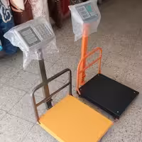 باسکول 350 کیلوی کلید استیل شاسی محکم و استاندارد رنگ ضد خش گارد دار تاشو