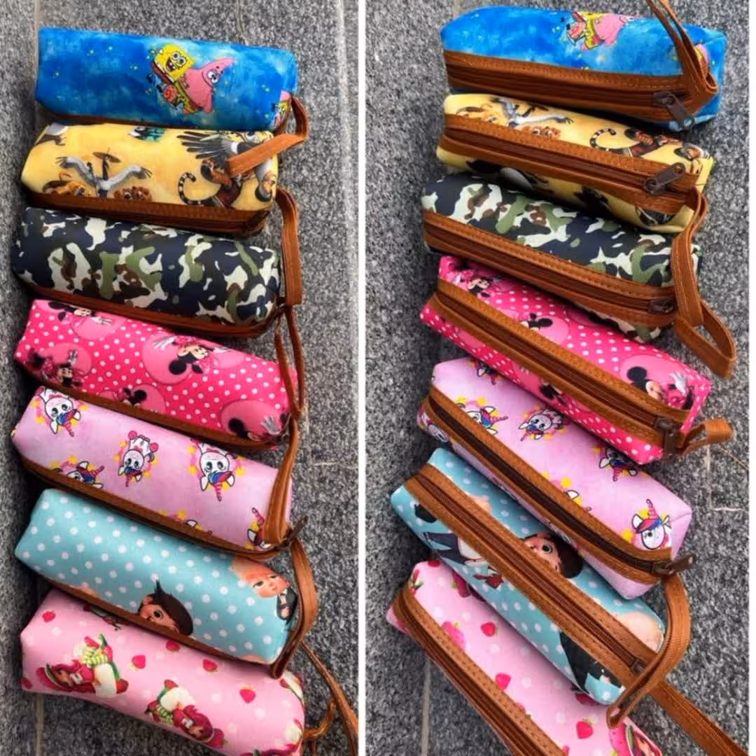 جامدادی سر زیپ فلزی