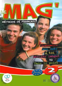 کتاب فرانسوی ل مگ LE MAG 2 A1 A2