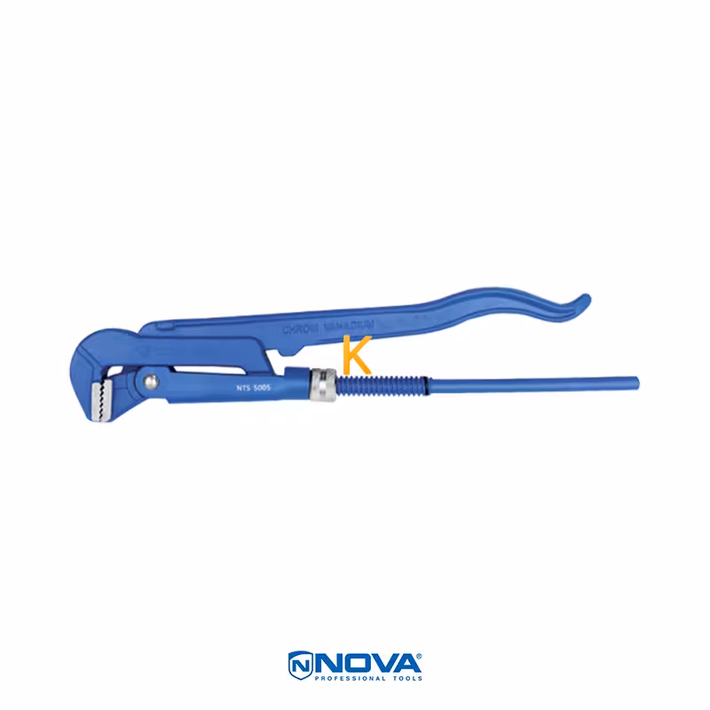 آچار دو دسته لوله گیر کلاسیک نووا