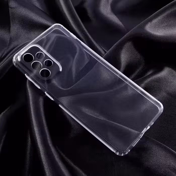 قاب ژله ای ساده بی رنگ محافظ لنزدار Samsung Galaxy A73