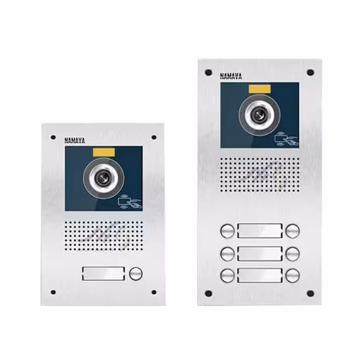 پنل آیفون کارتخوان PU RFID نماوا کلید مکانیکی