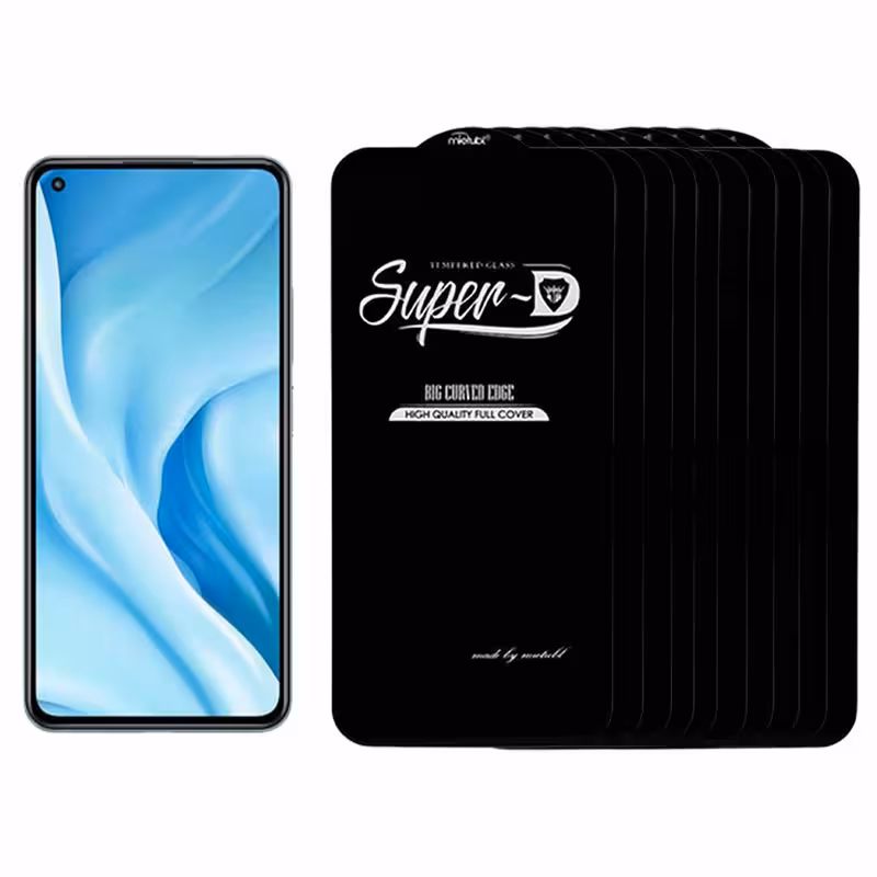 محافظ صفحه نمایش میتوبل مدل سوپر دی مناسب برای گوشی موبایل شیائومی MI 11 LITE بسته 10 عددی