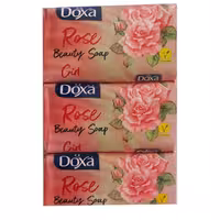 صابون دوکسا با رایحه گل رز بسته 6 عددی