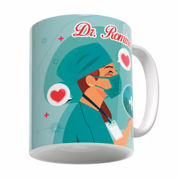 خرید ماگ-لیوان   پزشک  اسم رومینا