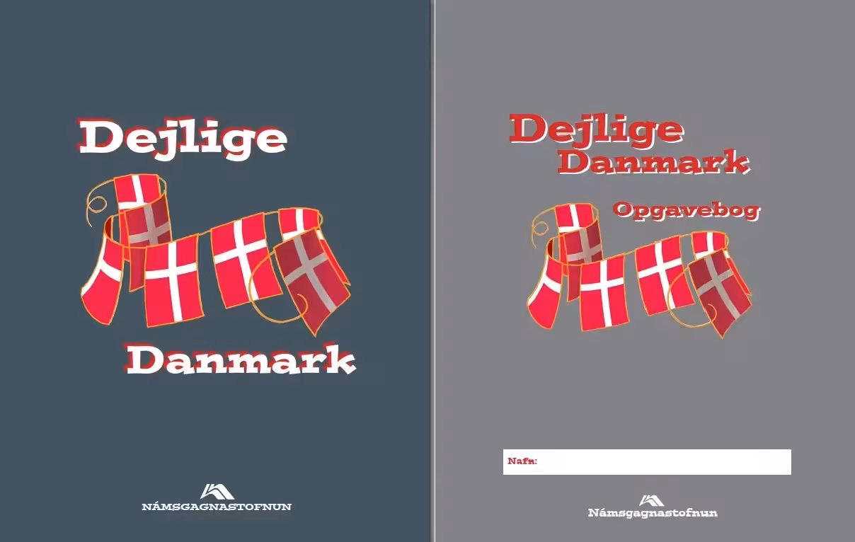 کتاب دانمارکی Dejlige Danmark (کتاب درس تمرین)
