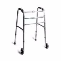 واکر چرخدار تاشو با ارتفاع قابل تنظیم خارجی - مدیکال اید