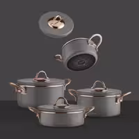 سرویس قابلمه 8 پارچه نوا مدل گرانیت