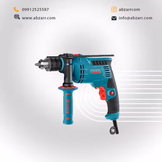 دریل 13 میلیمتری چکشی 600 وات مدل 2211p رونیکس Ronix (( اقساط یک ساله ))