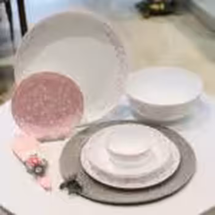 GOLDEN OPAL گلدن اپال سرویس ارکوپال  26 پارچه گرد دیوالی گلریز صورتی زینو   8925