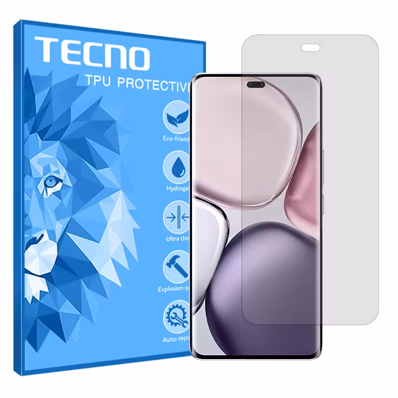 گلس آنر X9C مدل هیدروژلی شفاف برند تکنو کد S