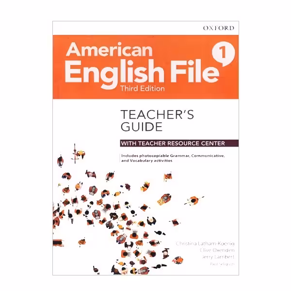 کتاب American English File 1 Teachers Guide 3rd ، ( کتاب معلم امریکن انگلیش فایل 1 ویرایش سوم )