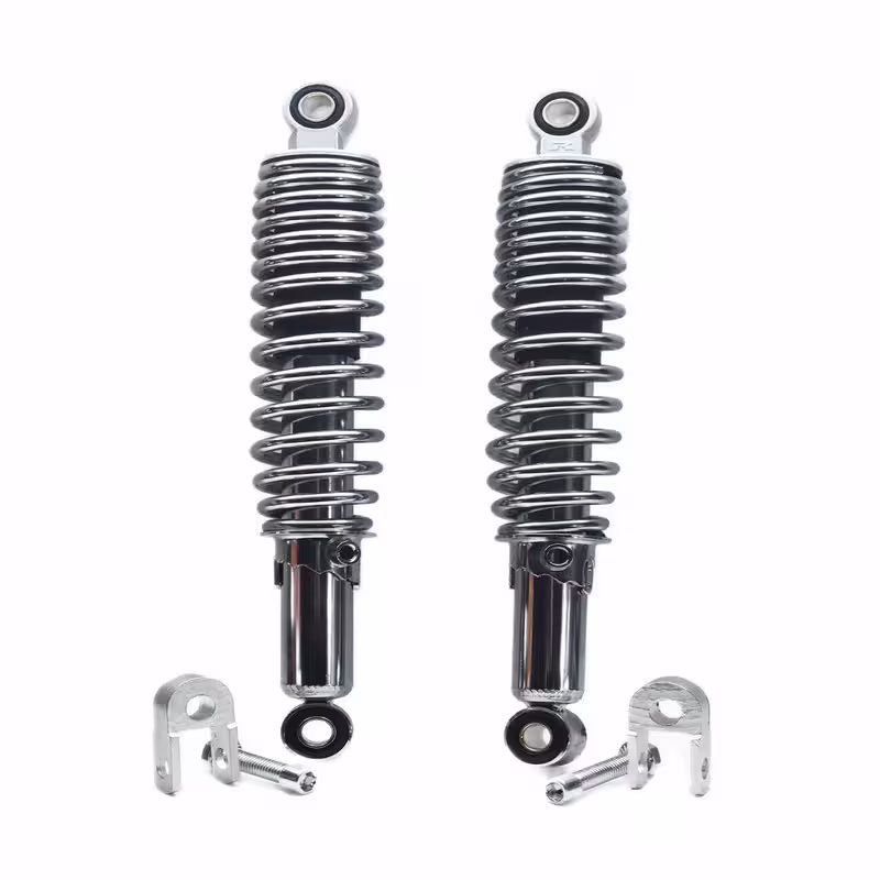 کمک فنر عقب موتور سیکلت راپیدو مدل CHME C 125 به همراه اسپیسر کمک عقب مجموعه چهار عددی | کالا مکس