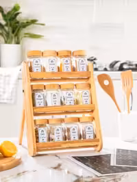 سرویس جا ادویه چوبی 12 تایی استنددار 2حالته (تهران(پیک)-شهرستان(تیپاکس))