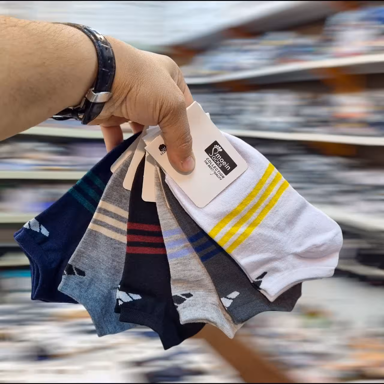 جوراب مچی اسپورت آدیداس کارت سفید