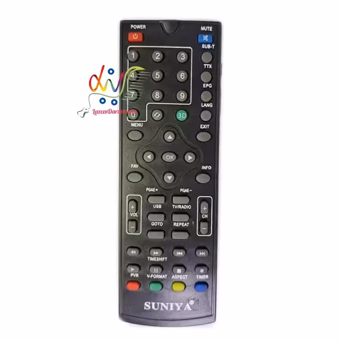 کنترل گیرنده سونیا 040