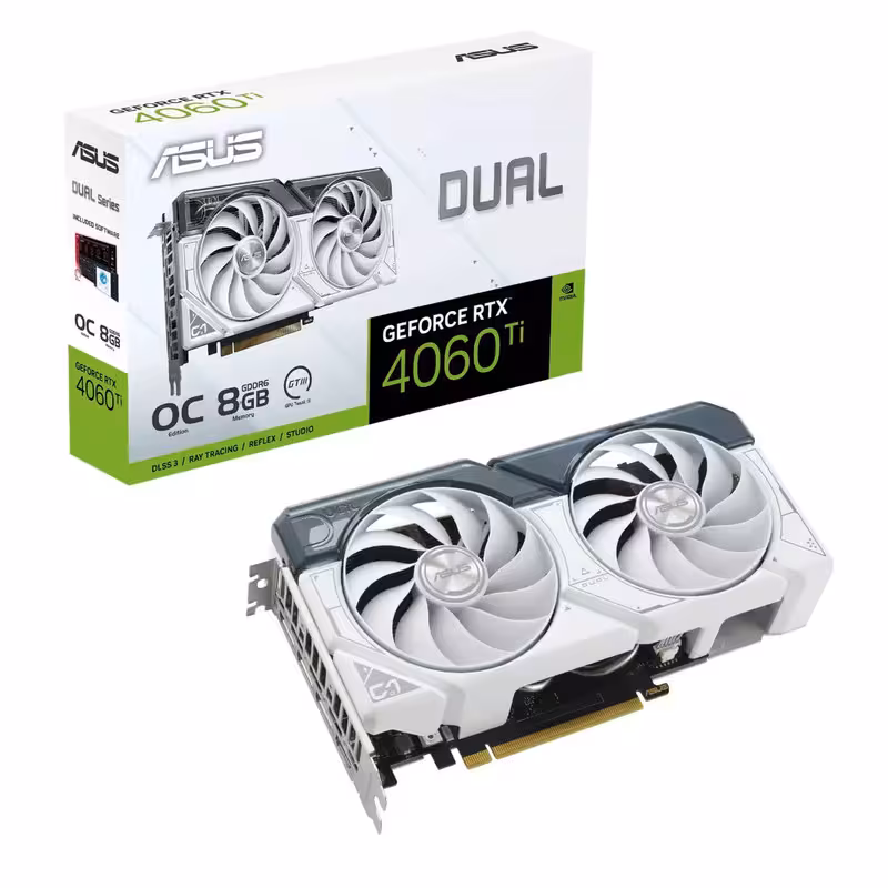 کارت گرافیک ایسوس مدل Dual RTX 4060 Ti OC 8G