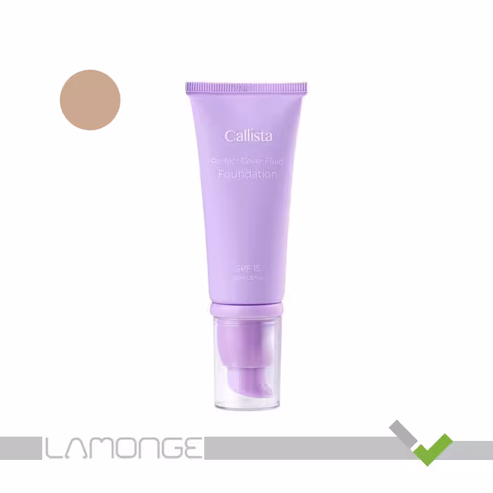 کرم پودر فلوئیدی پرفکت کاور کالیستا شماره F05 حجم 40 میلی لیتر